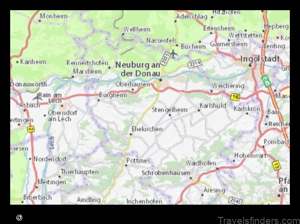 Map of Rohrenfels Germany