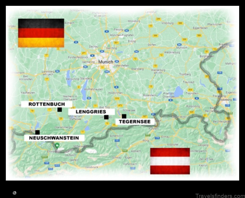 explore the charming town of rottenbuch germany with this map