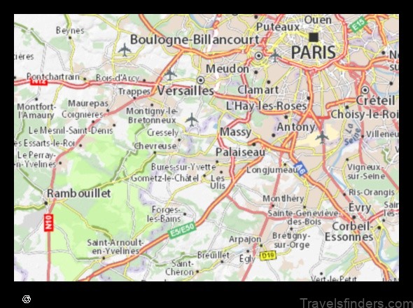 Map of Saint-Aubin France