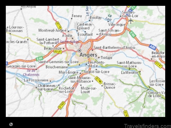 Map of Saint-Aubin France