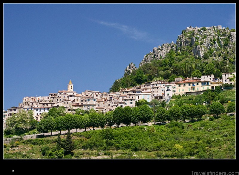 explore the charming town of sainte agnes france with this detailed map