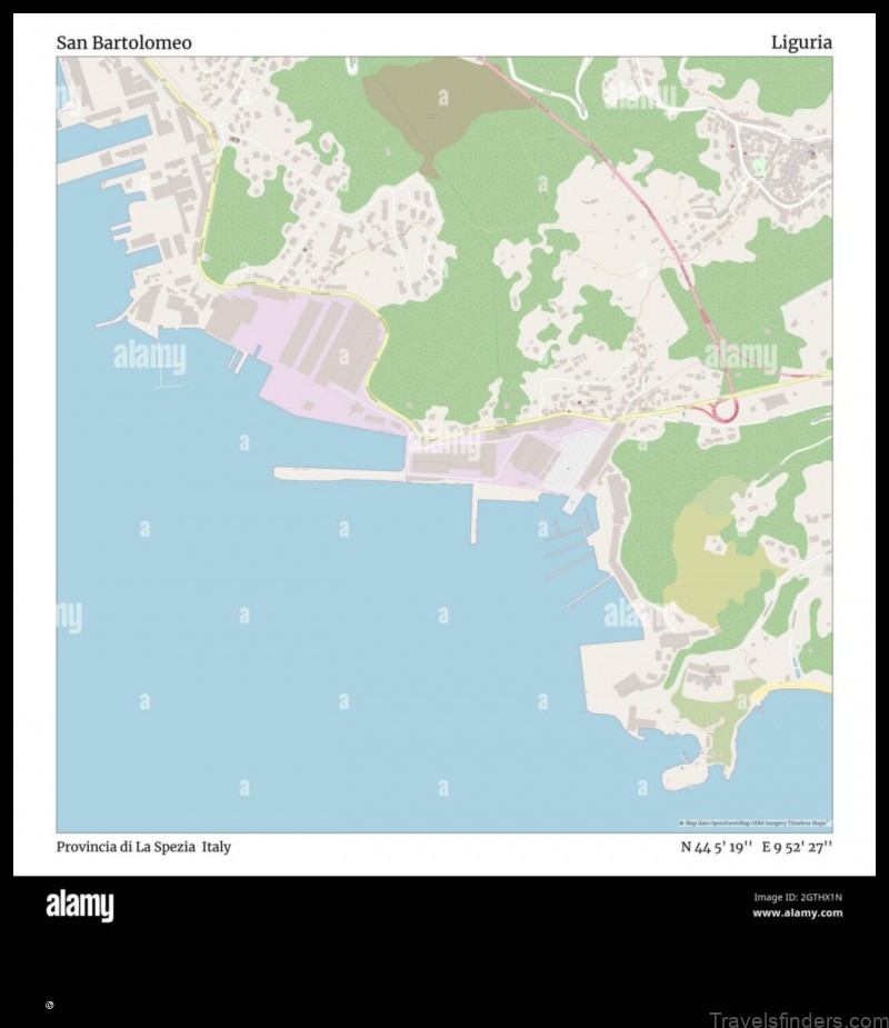 Map of San Bartolomeo Italy