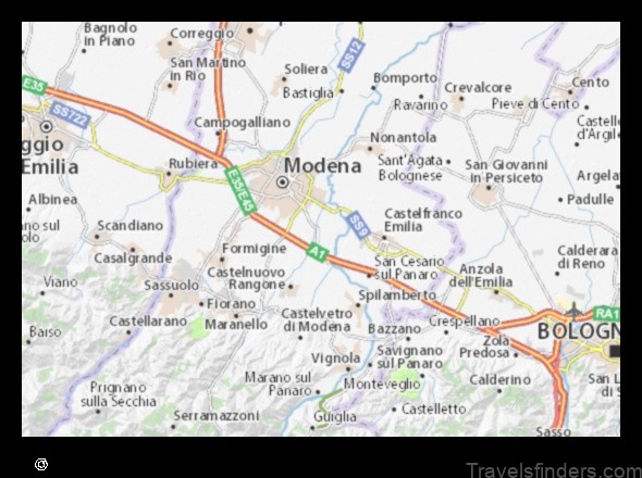 explore the charming town of san damaso italy with this detailed map