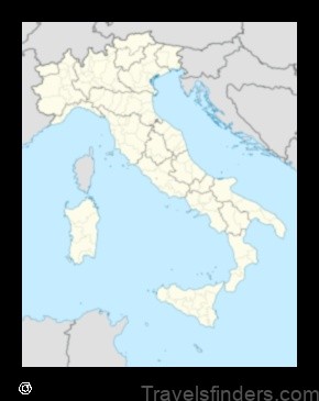 Map of San Pietro in Cerro Italy