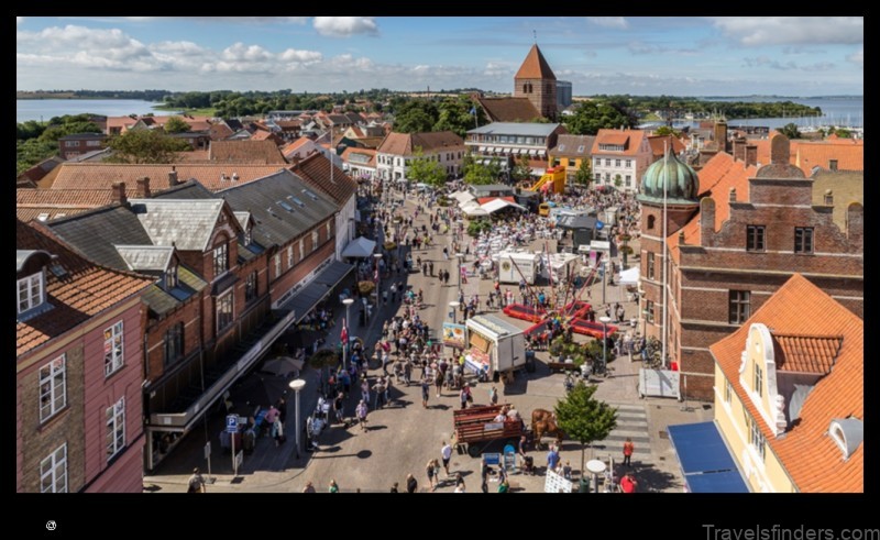 explore the charming town of stege denmark with this detailed map