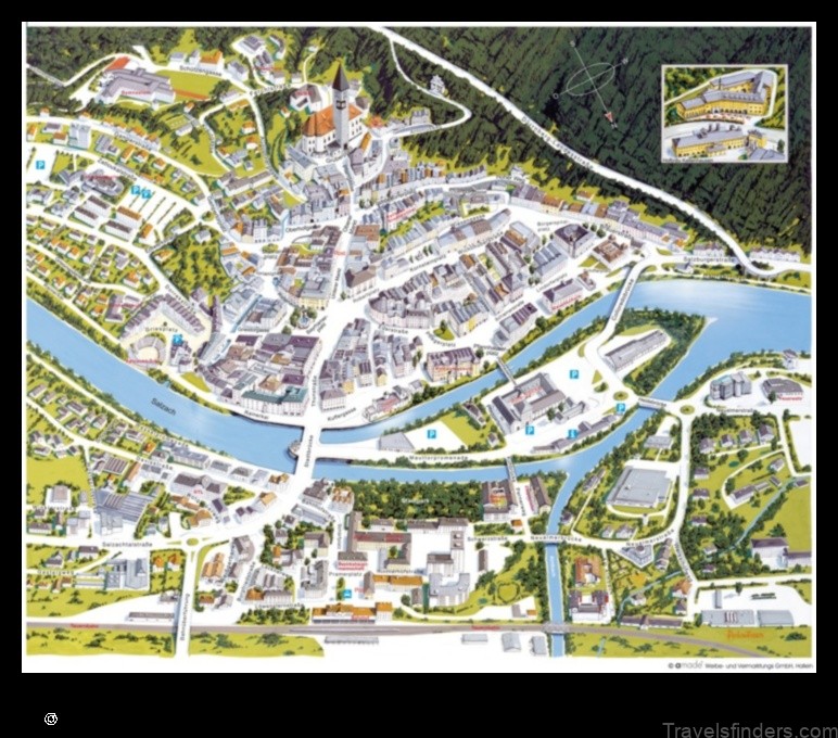 explore the charming town of sulzberg austria with this map