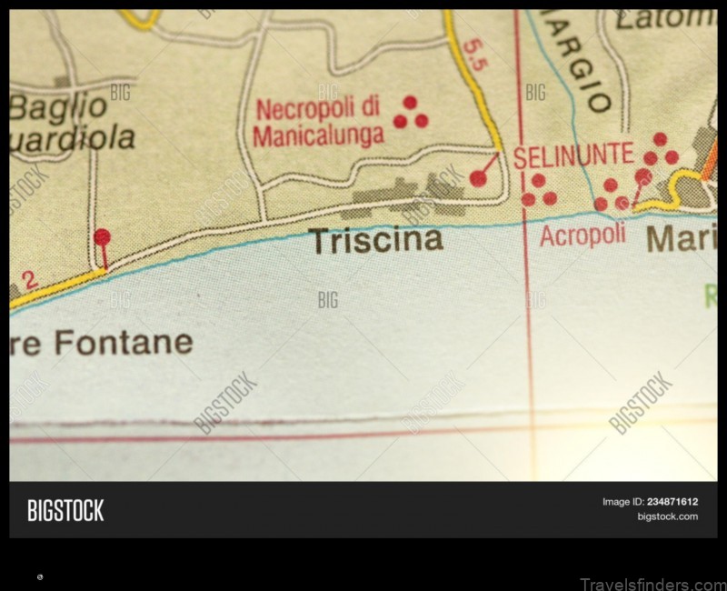 Map of Triscina Italy