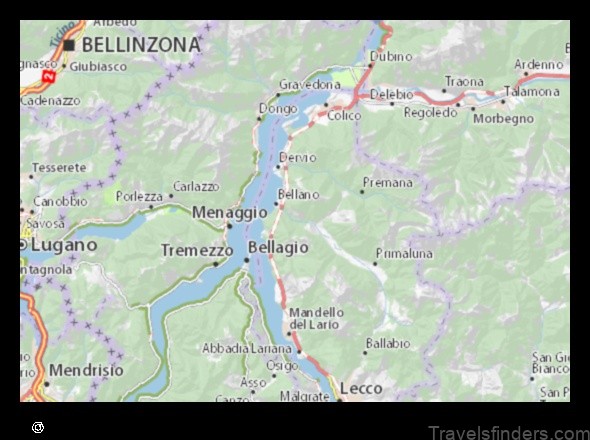 explore the charming town of vendrogno italy with this detailed map