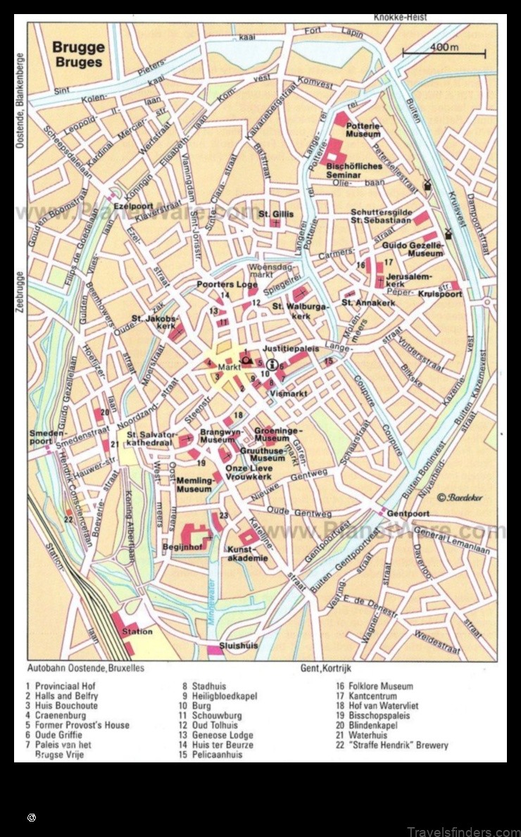 Map of Vurste Belgium