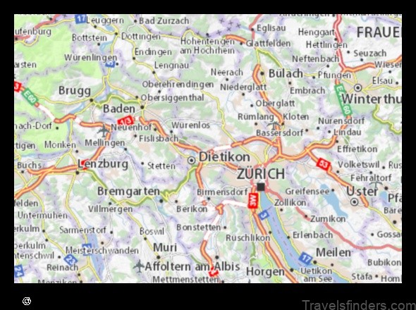 explore the charming town of weiningen switzerland with this detailed map