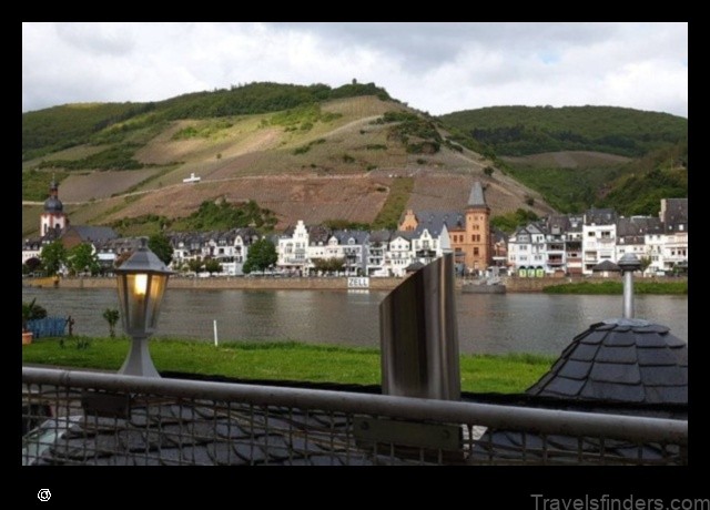 explore the charming town of zell germany with this map