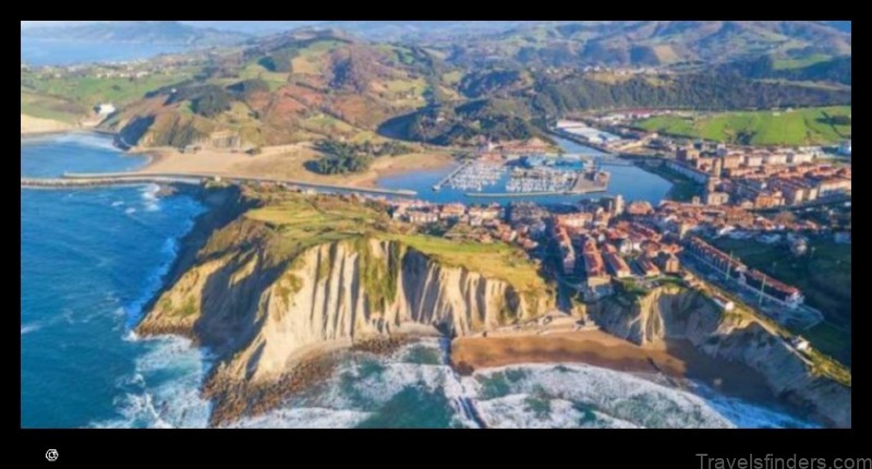 explore the charming town of zumaia spain with this detailed map