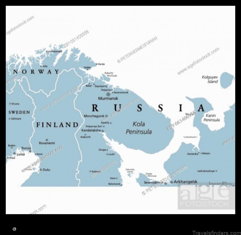 explore the chupa peninsula with this detailed map of chupa russian federation