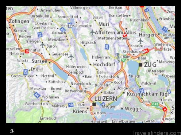 explore the city of hochdorf switzerland with this detailed map