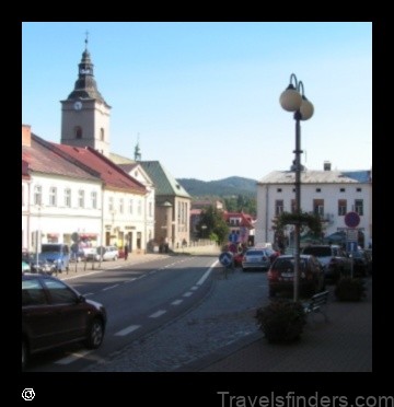 Map of Jablunkov Czech Republic