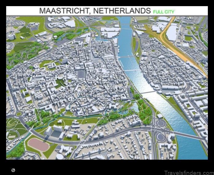Map of Maastricht Netherlands
