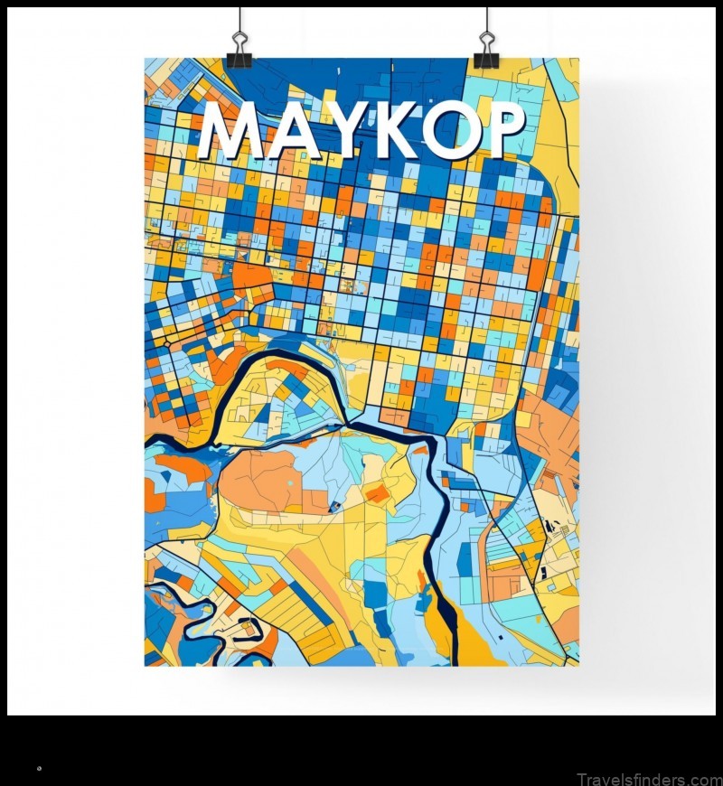 explore the city of maykop russia with this interactive map