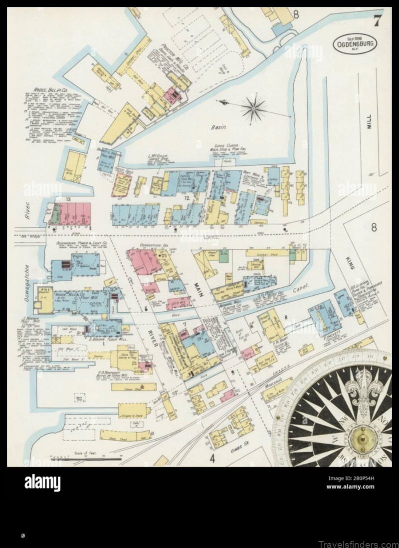 Map of Ogdensburg United States