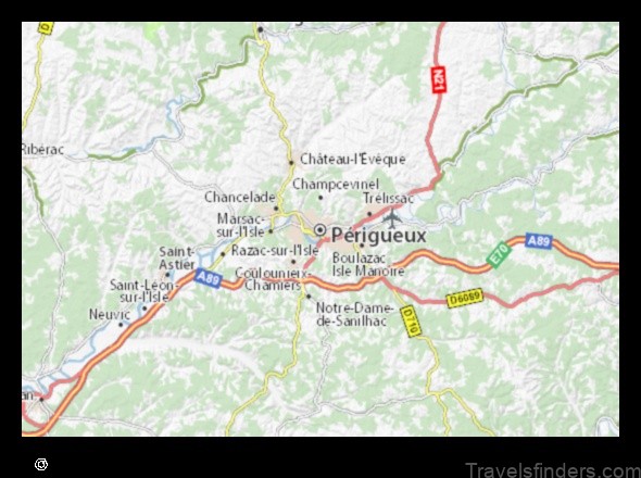 Map of Périgueux France