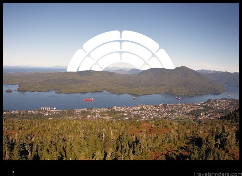 Map of Prince Rupert Canada