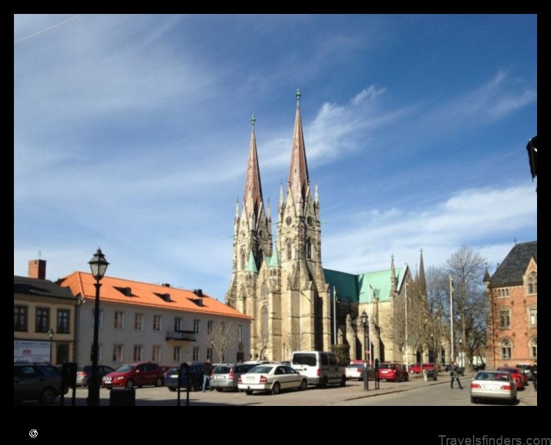 explore the city of skara sweden with this interactive map