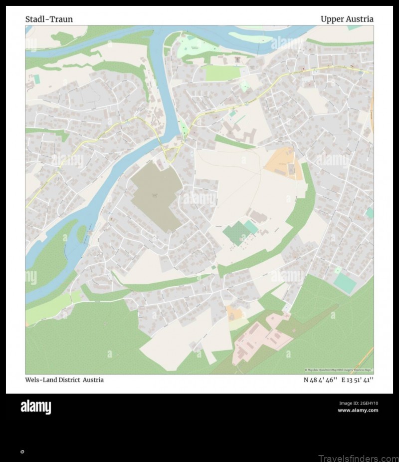 Map of Stadl-Traun Austria