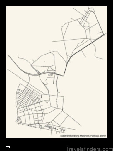 Map of Stadtrandsiedlung Malchow Germany