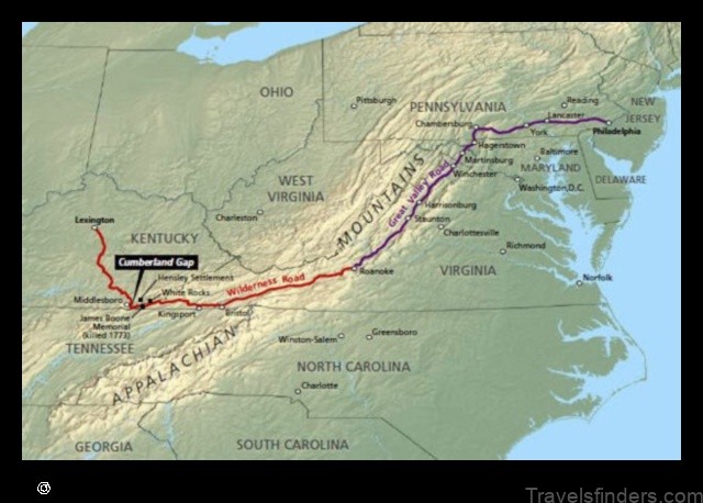 Map of Cumberland United States