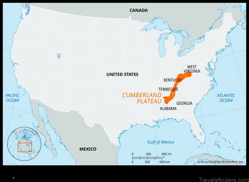 explore the cumberland united states with this detailed map