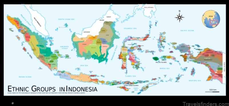 explore the diverse cultures of indonesia with a map of sonder