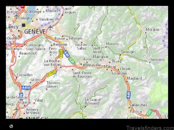 explore the diverse landscapes of ayse france with this map