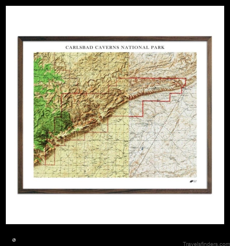 explore the diverse landscapes of carlsbad united states with this map