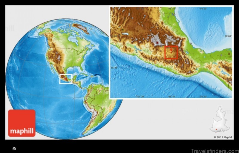 explore the diverse landscapes of chinantla mexico with this map