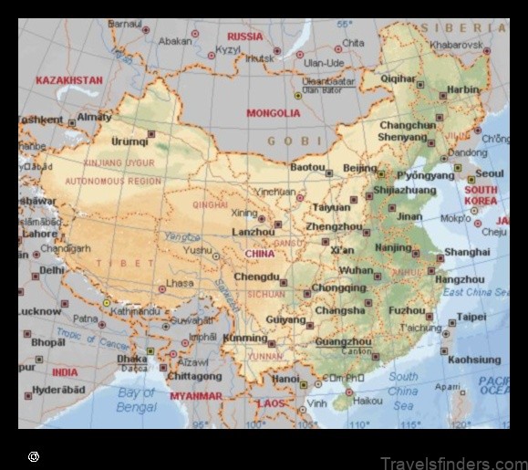explore the diverse landscapes of huiqu china with this map