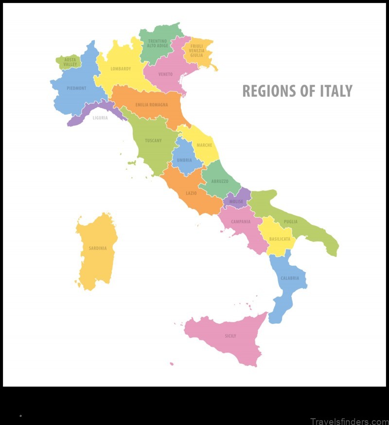 Map of Introd Italy