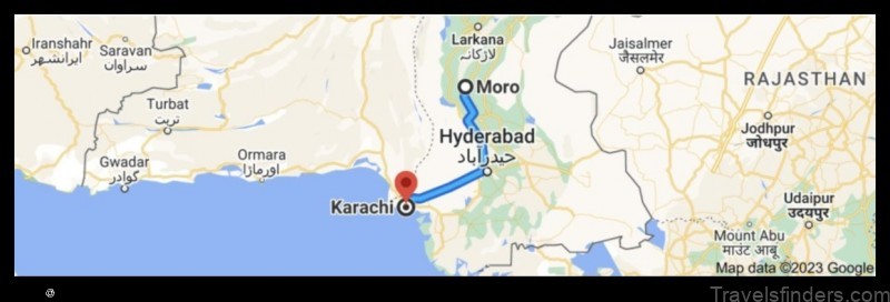Map of Moro Pakistan