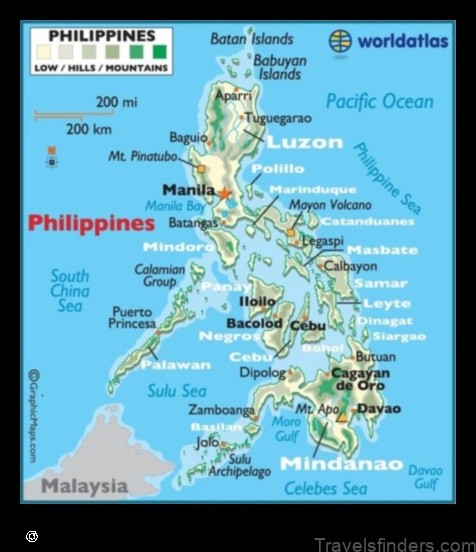 Map of Panique Philippines