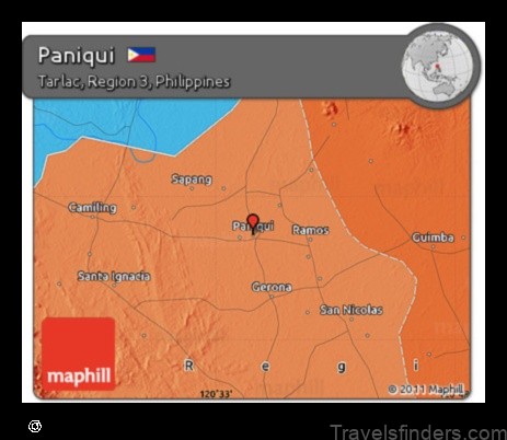 Map of Panique Philippines