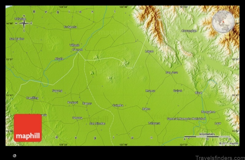 Map of Panique Philippines