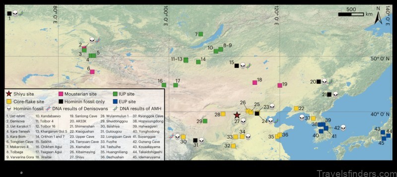 explore the diverse landscapes of shiyu china with this map