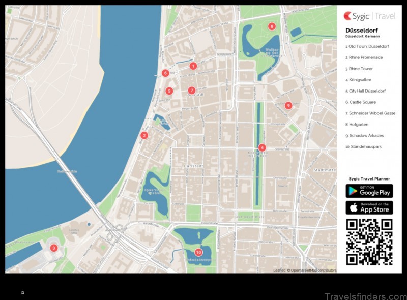 Map of Düsseldorf-Pempelfort Germany