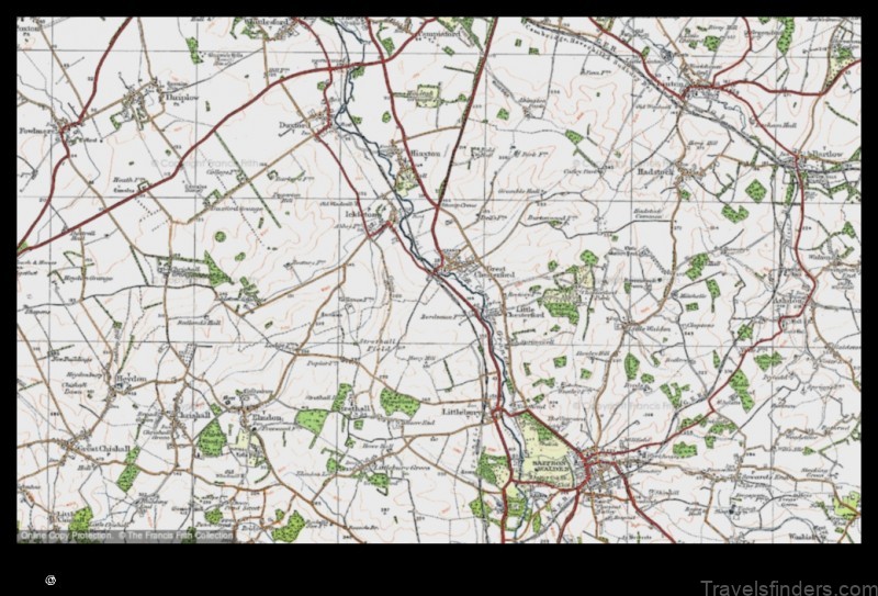 Map of Great Chesterford United Kingdom