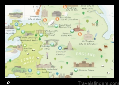 explore the historic town of ironbridge uk with this handy map