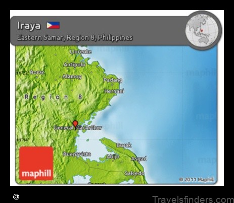 Map of Iraya Philippines