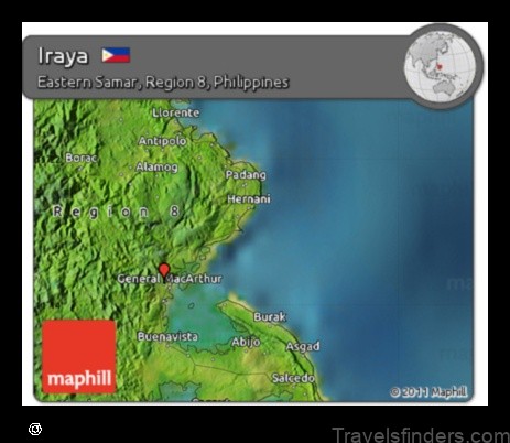 Map of Iraya Philippines