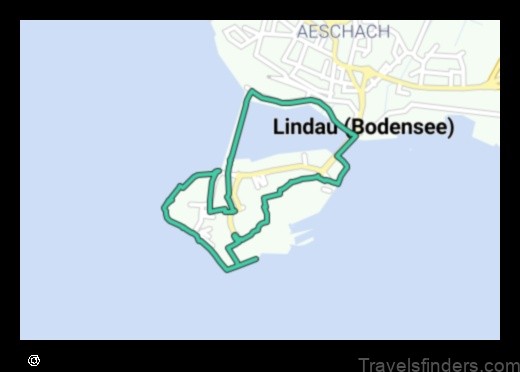 explore the island of lindau germany with this interactive map