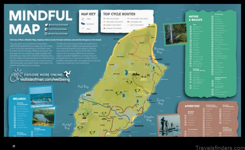 Map of Laxey Isle of Man