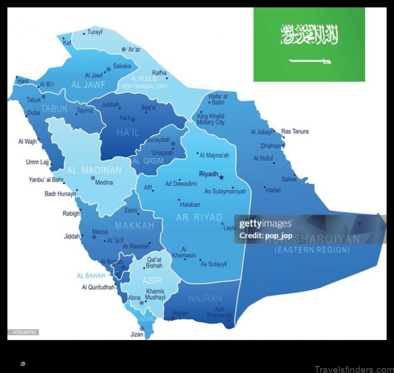 Map of Afif Saudi Arabia