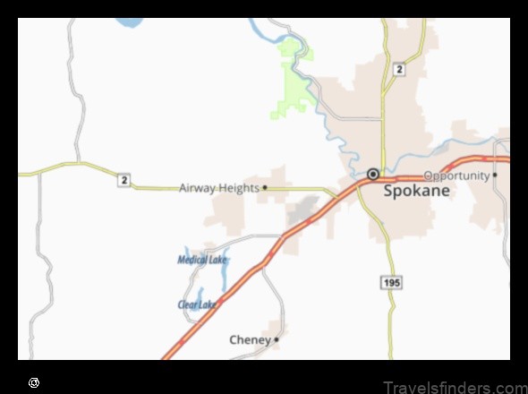 Map of Airway Heights United States