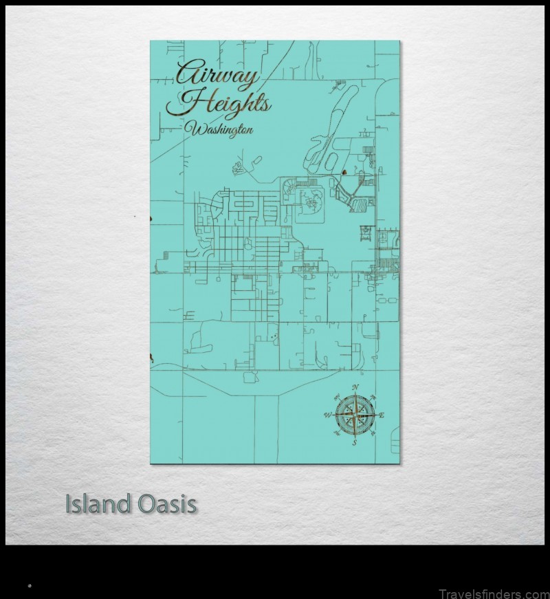 explore the map of airway heights united states